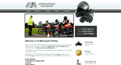 Desktop Screenshot of 1stmotorcycletraining.com